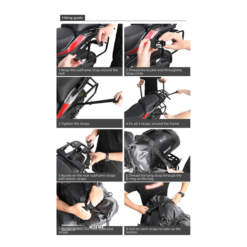 Motorcycle Rearseat Bag 45L N1003