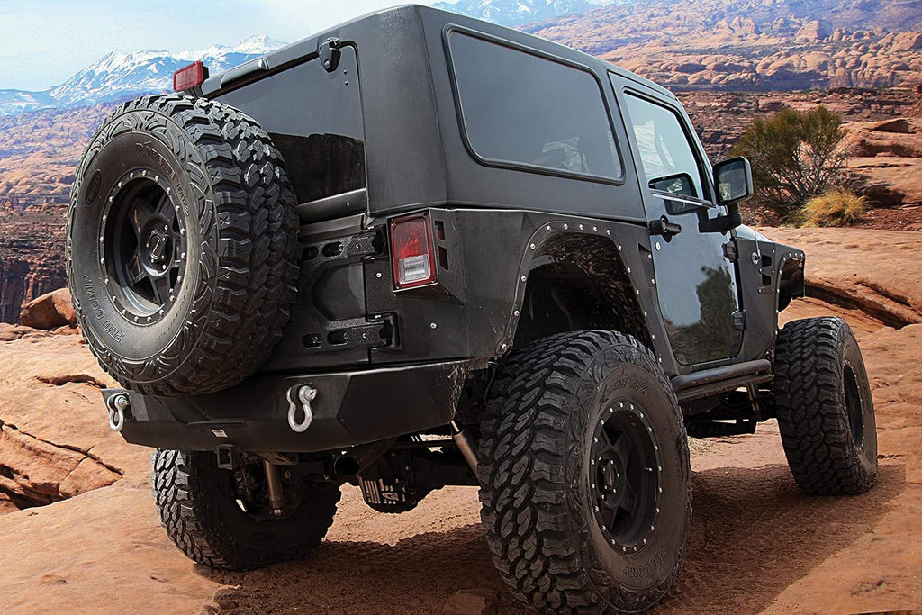 Black Oversize Tire Carrier C443115