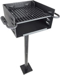 Single Post Park Style Charcoal Grill M909