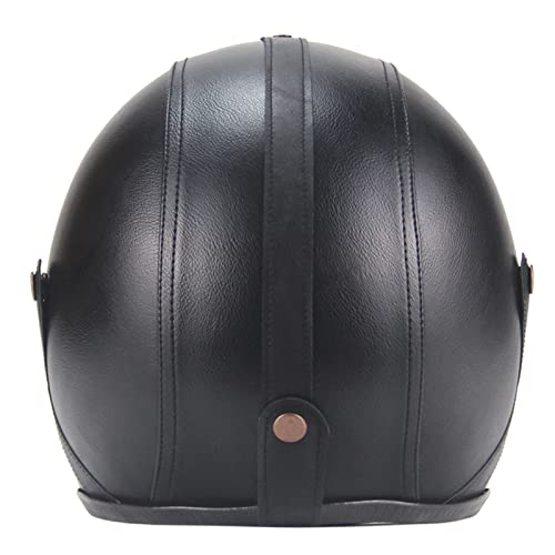 3/4 Open Face Motorcycle Helmet with Removable Lining S58294