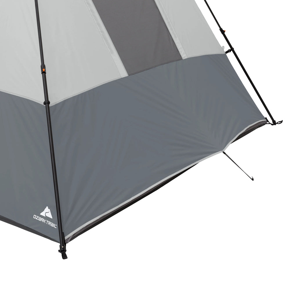 6-Person Instant Cabin Tent with LED Light Q566