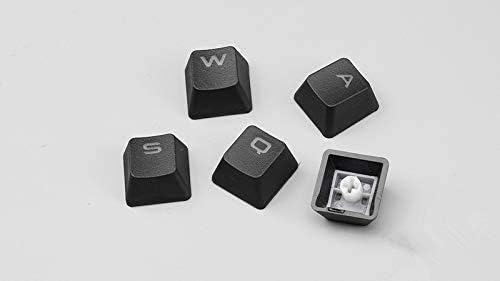 Pbt Double-Shot Keycaps Full 104 -Keyset for Mechanical Keyboards - Black L887123