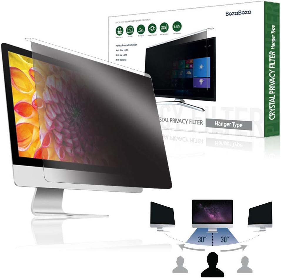 17” Removable Acrylic Privacy Screen for Monitor, Pack of 2 T955605