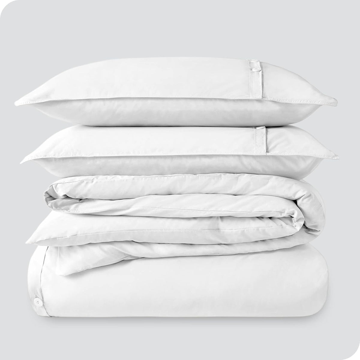 King/California King Organic Cotton Percale Duvet Cover Set B2864