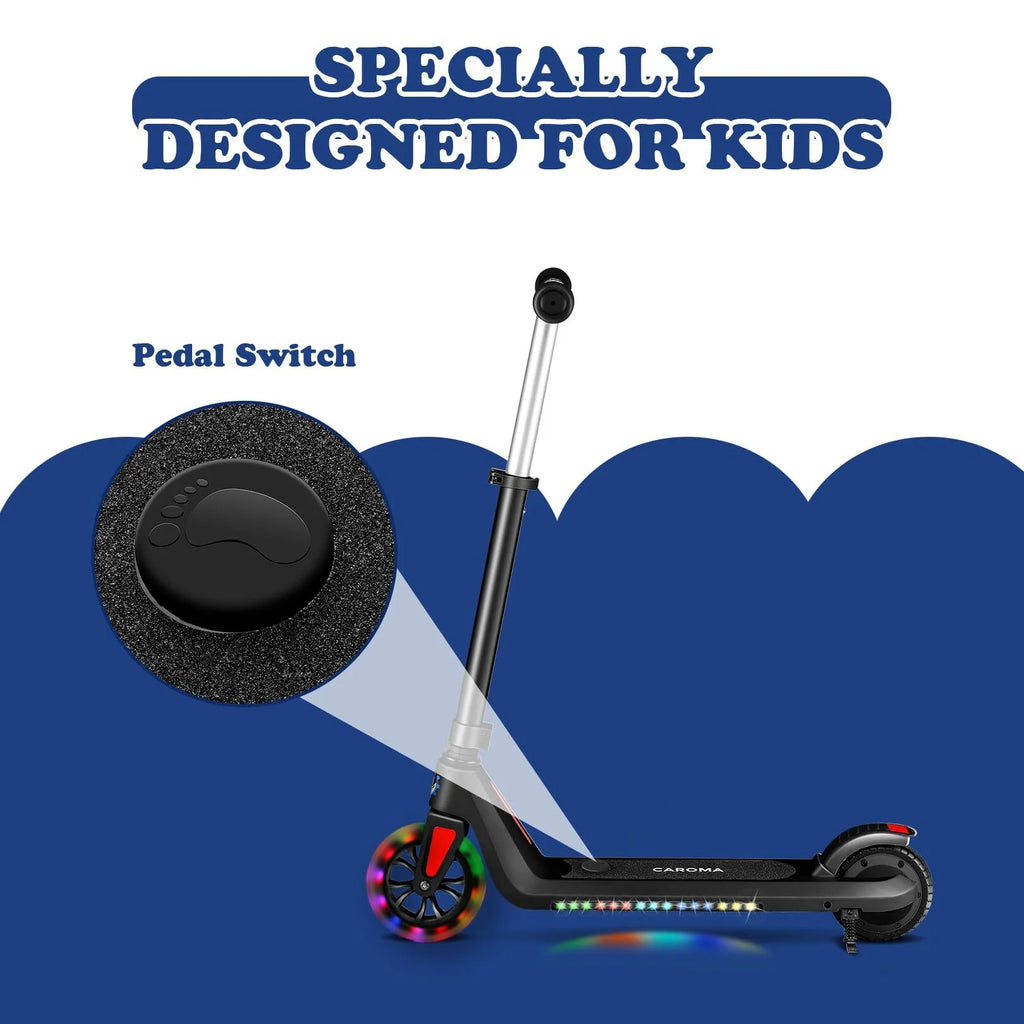 Electric Scooter for Kids 120W Pink W779778