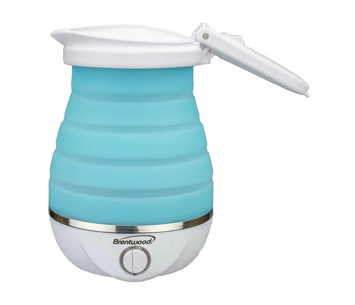 Collapsible Portable Tea Kettle Blue U4058