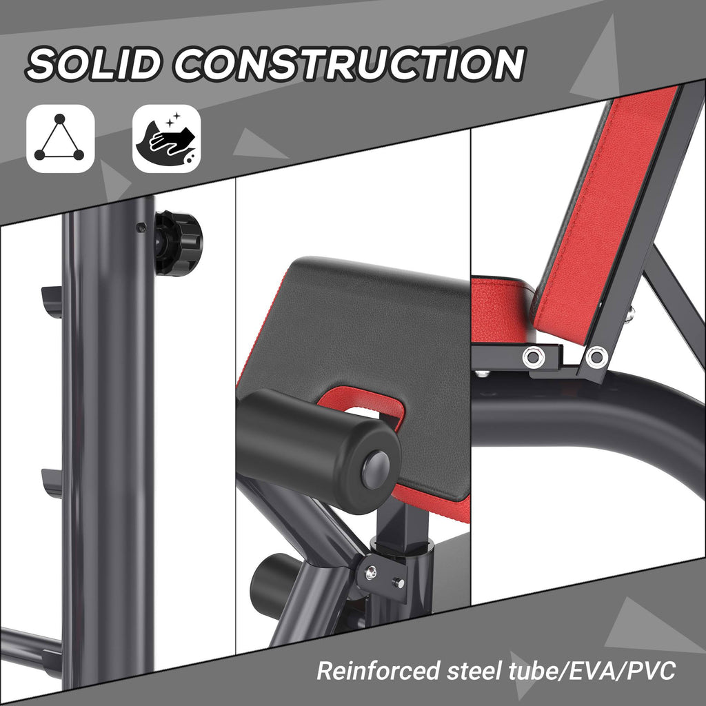 Heavy Duty Weight Bench with Preacher Curl Leg Developer U9390