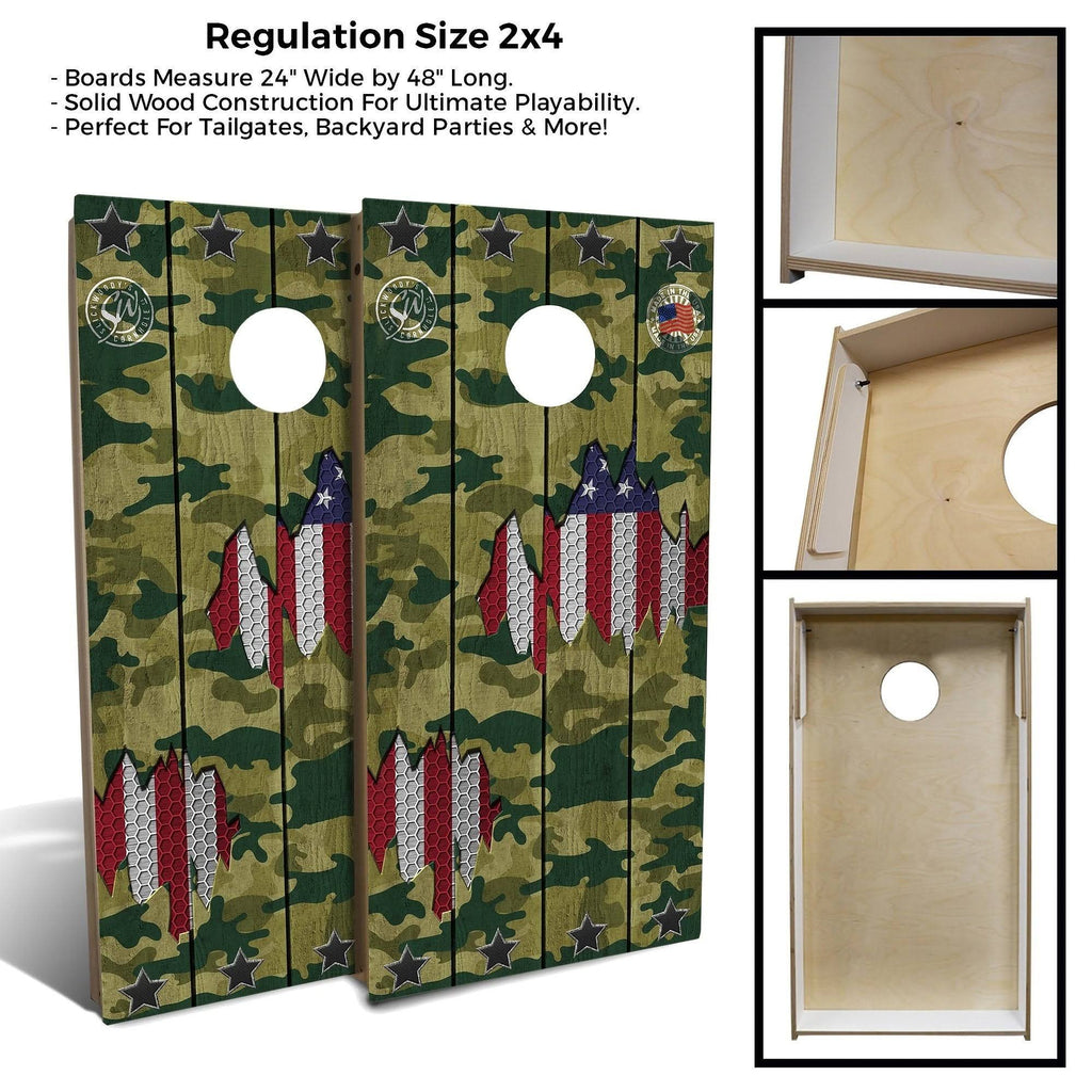 Cornhole Board Set 2x3 Boards V8430
