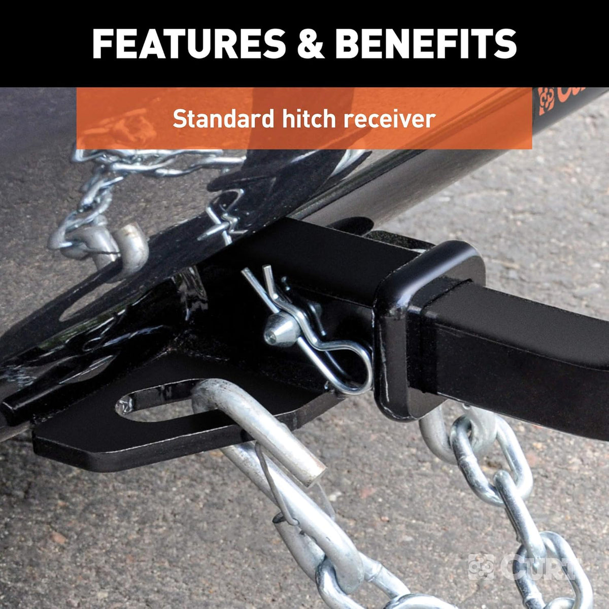 Class 1 Trailer Hitch with 1-1/4-Inch Receiver F9714