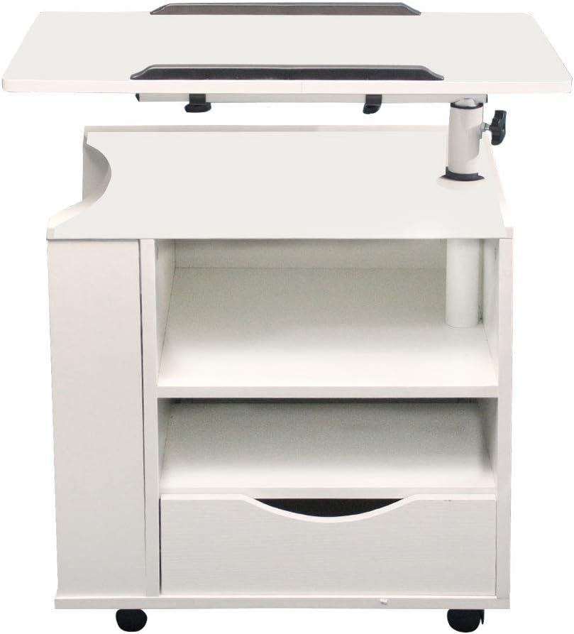 Black Wooden Bedside Table with Drawers Y319