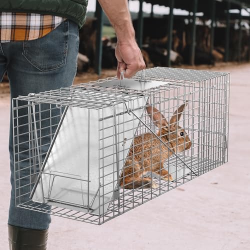 32" X 12.5" X 12" Steel Animal Cage Trap G3780