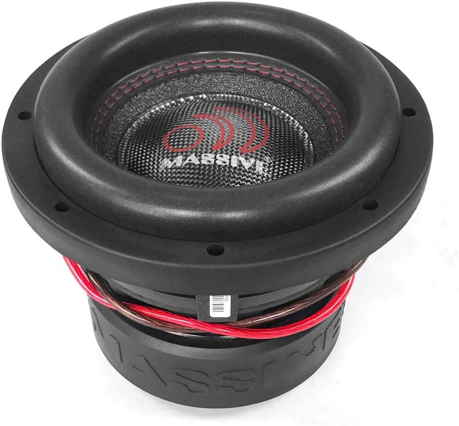 8 Inch 900 Watt RMS Dual 4 Ohm Car Audio Subwoofer Z38496