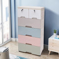 Plastic 6 Drawers Tall Dresser B58548
