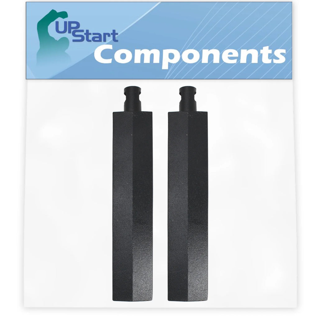 2-Pack BBQ Gas Grill Tube Burner Replacement Parts, Cast Iron Pipe Burners 15 3/4" S642368