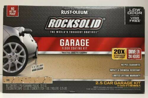 2.5 Car Garage Floor Coating Kit W75093