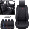 2 PCS Front Waterproof Leather Non-Slip Seat Covers R8307