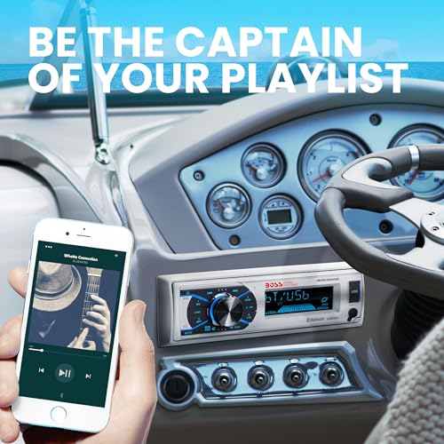 Bluetooth Car Stereo Receiver with USB Port and Detachable Front Panel B488