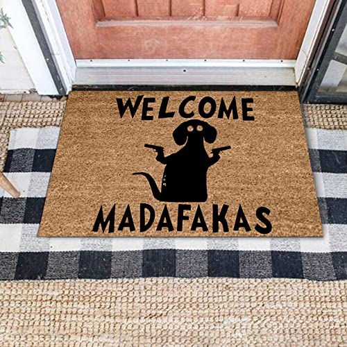 Black Outdoor Door Mat S6117