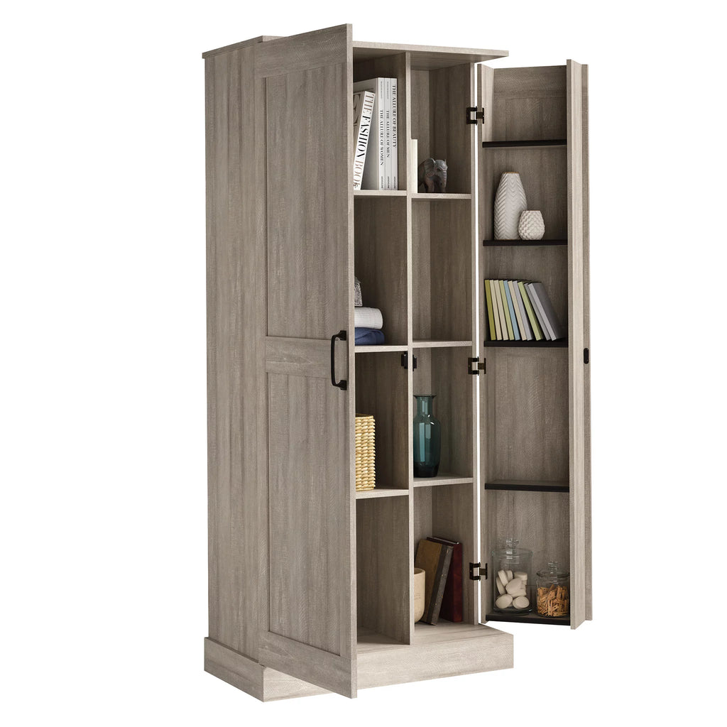 Spring Maple Finish Storage Cabinet B724