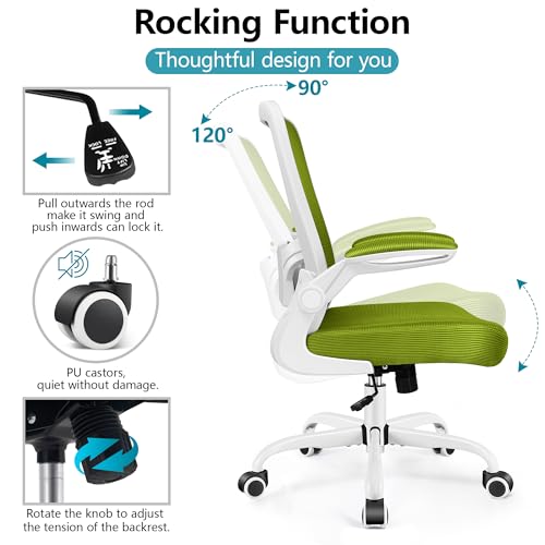 Ergonomic Mesh Office Chair with Lumbar Support Black E71933