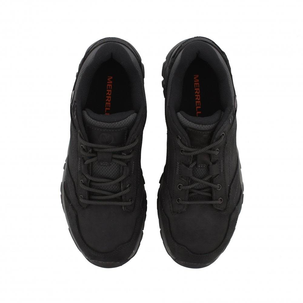 Waterproof Black Lace Shoes P829678
