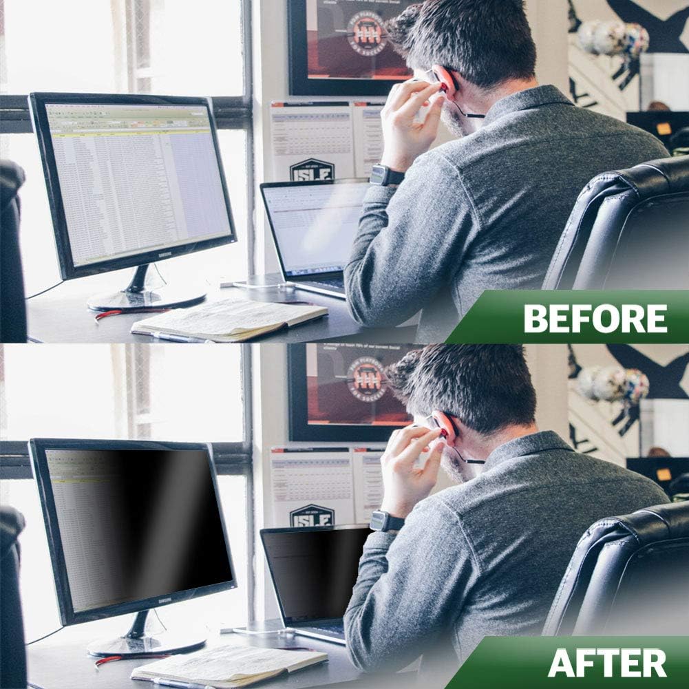 17” Removable Acrylic Privacy Screen for Monitor, Pack of 2 T955605