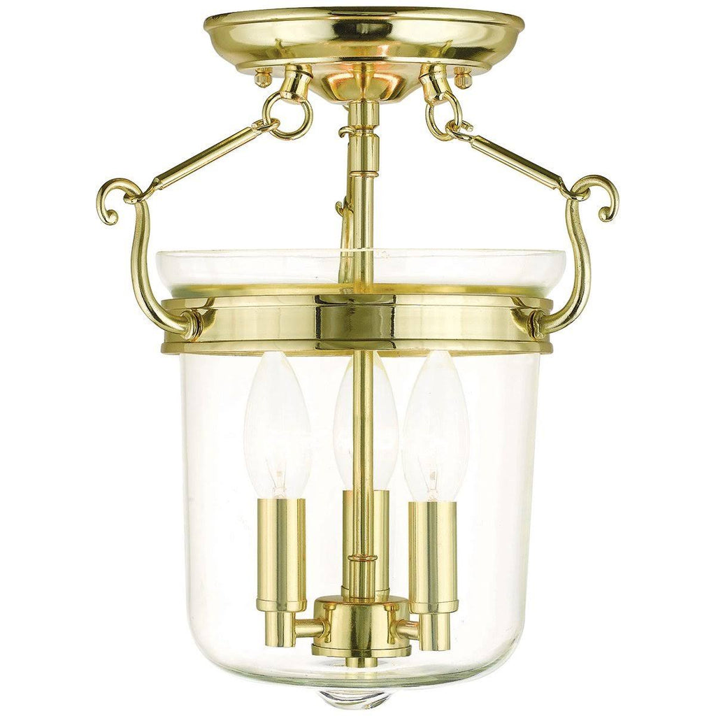 Bronze 3 Light Ceiling Mount D7151