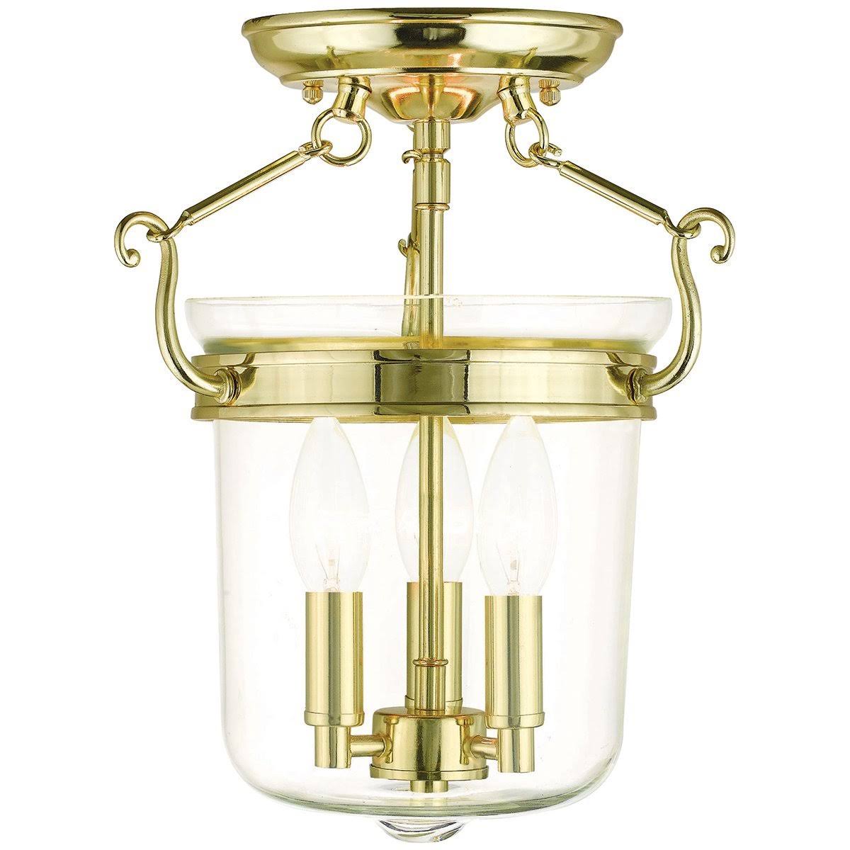 Bronze 3 Light Ceiling Mount D7151