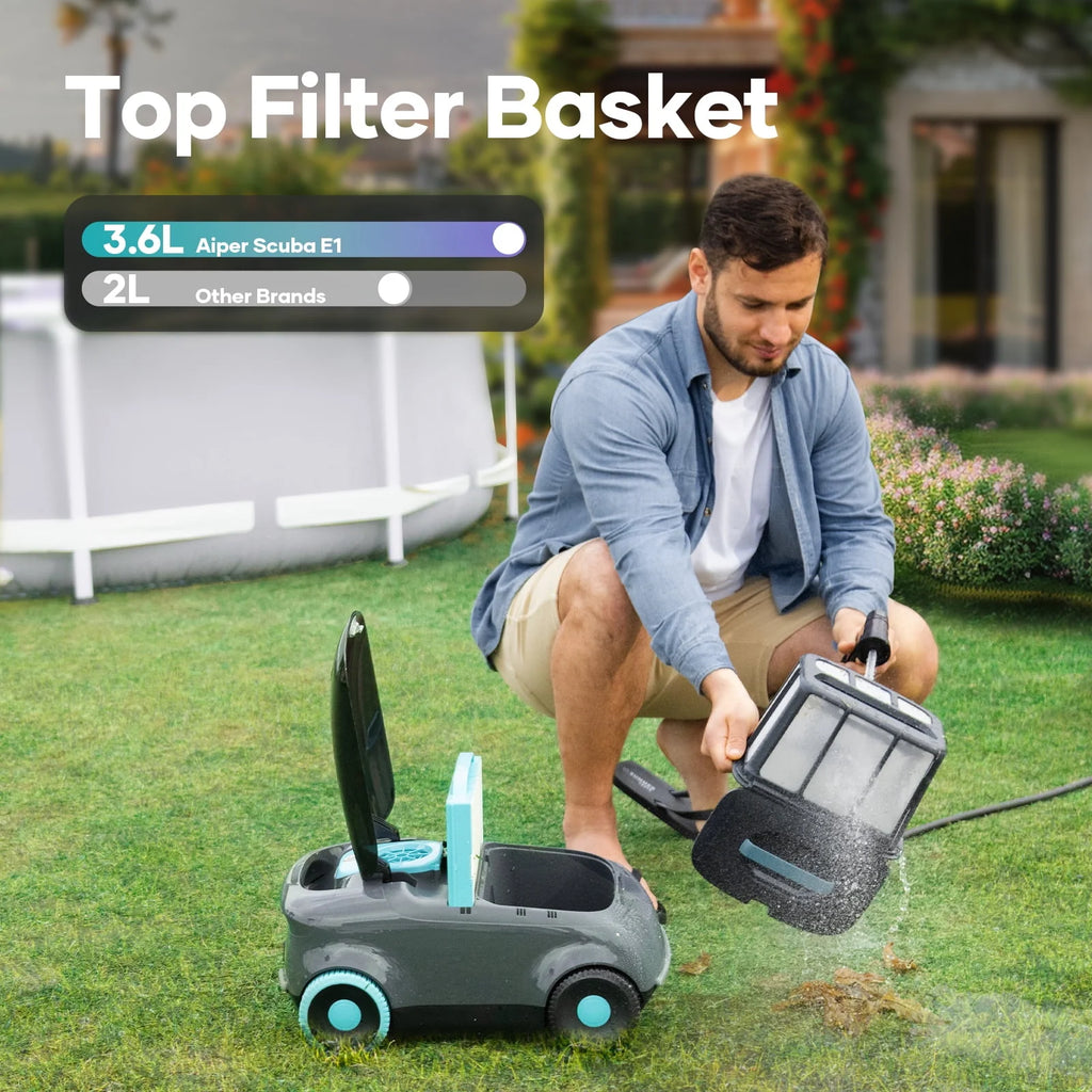Cordless Robotic Pool Cleaner I492