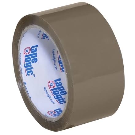 Industrial Carton Sealing Tape Tan 2x22 x 55 Yard 36 Roll S745