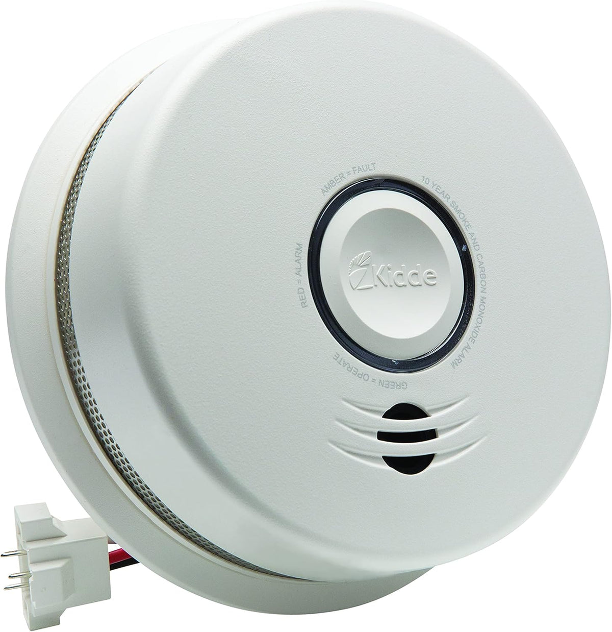 Hardwired Smoke & Carbon Monoxide Detector with Voice Alert E334501