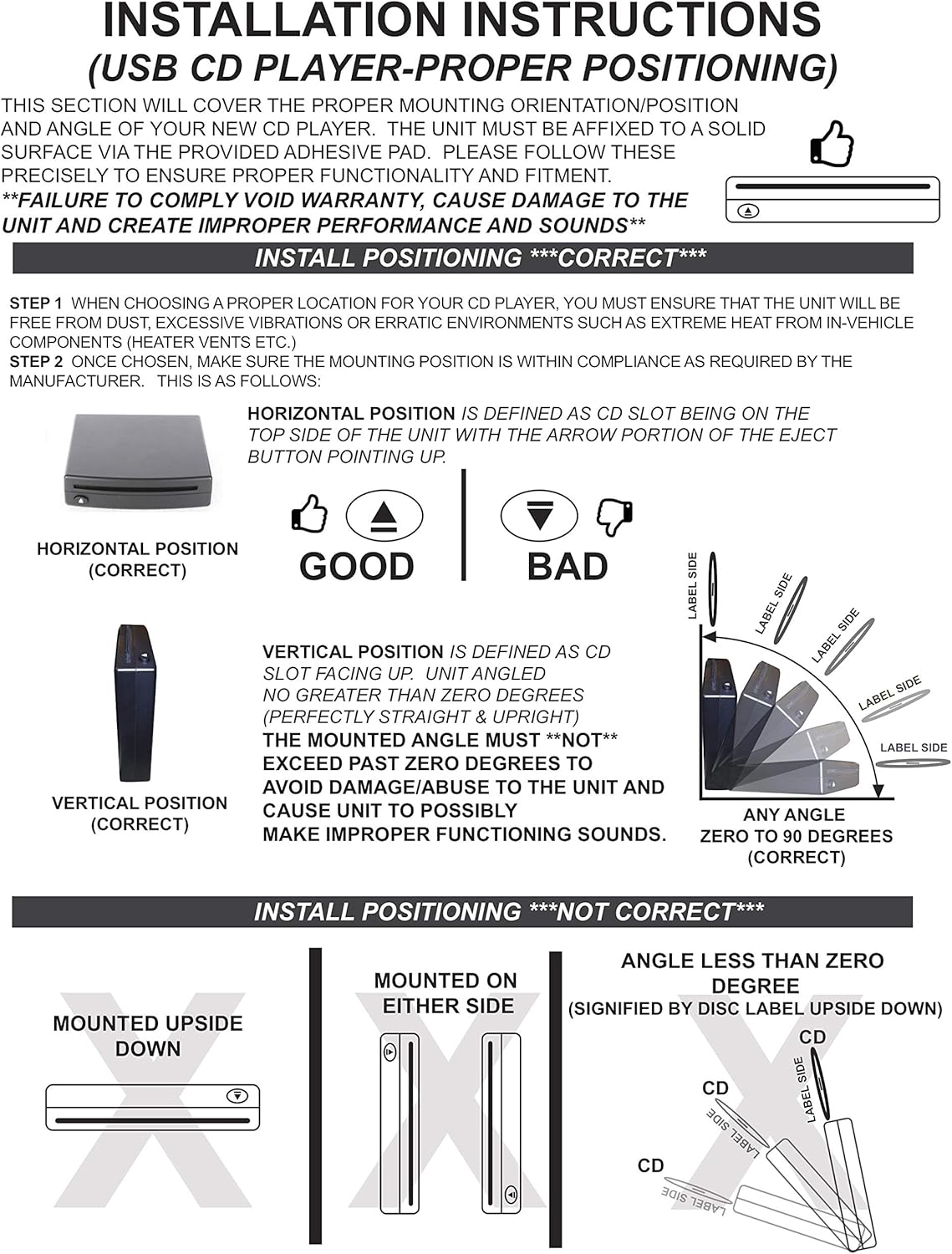 Vehicle CD Player via USB Radio Connection R793189