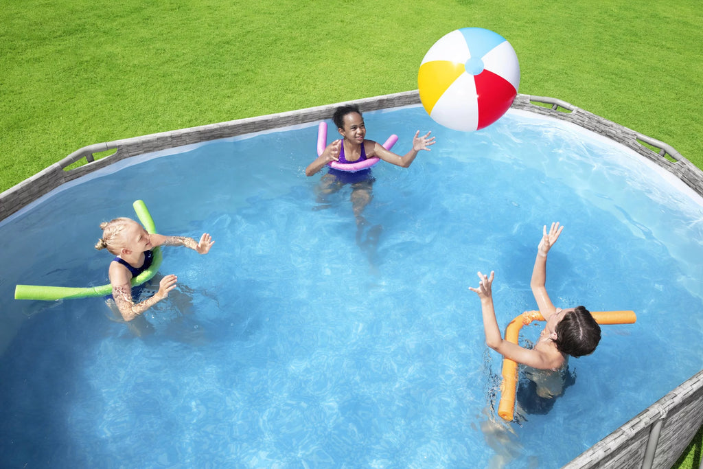16' x 10' x 48" Oval Above Ground Pool Set T31955