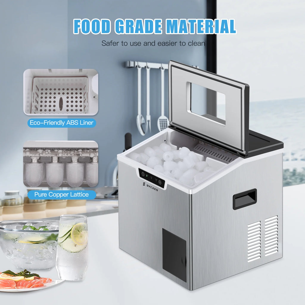 2-in-1 Portable Countertop Ice Maker & Shaver Machine L45924