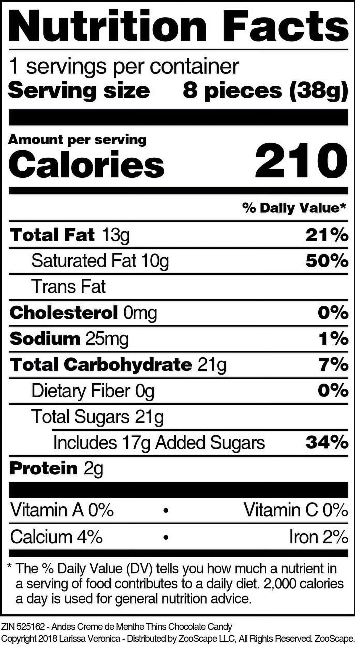 Chocolate Candy 8 oz 2-Pack U222844
