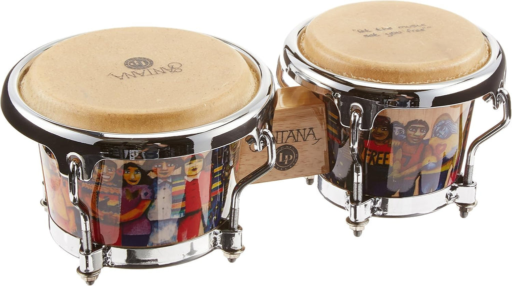 Mini Tunable Wood Bongos K6266