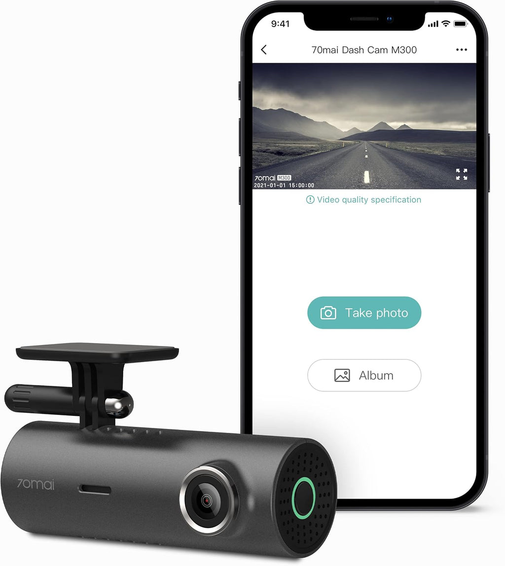 1296P QHD Smart Dash Camera with WiFi F7691