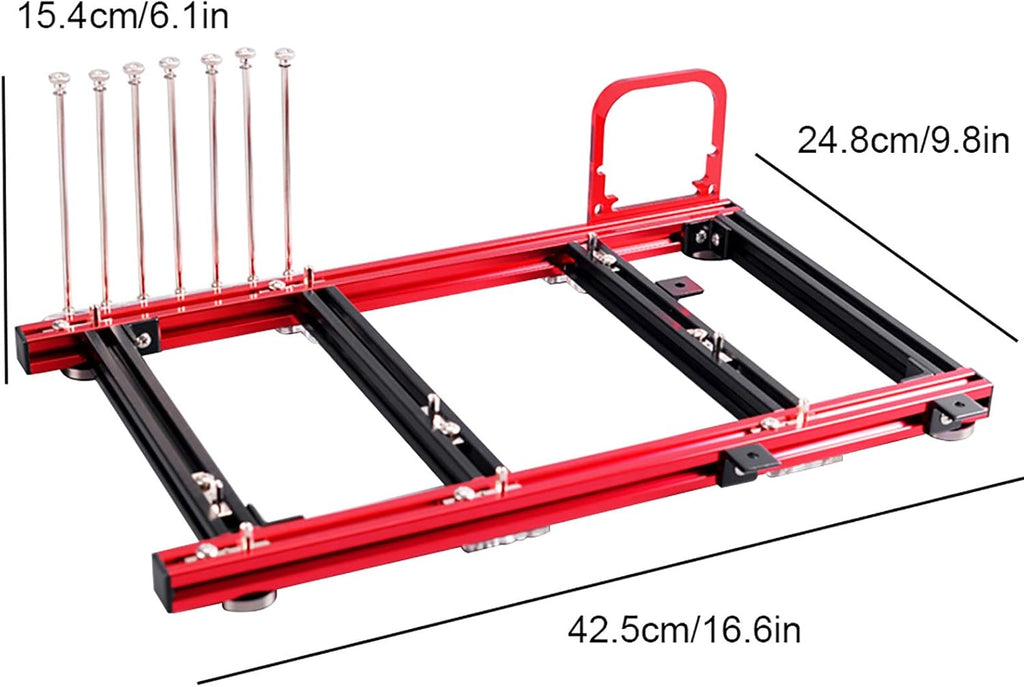 Open Aluminum Frame ATX PC Case R7447