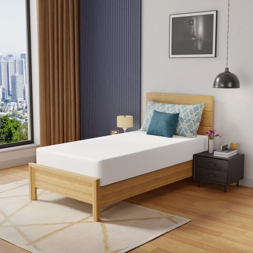 10 Inch Memory Foam Twin Mattress with Removable Cover X7024