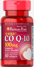 Co Q-10 100 mg Rapid Release Softgels V496