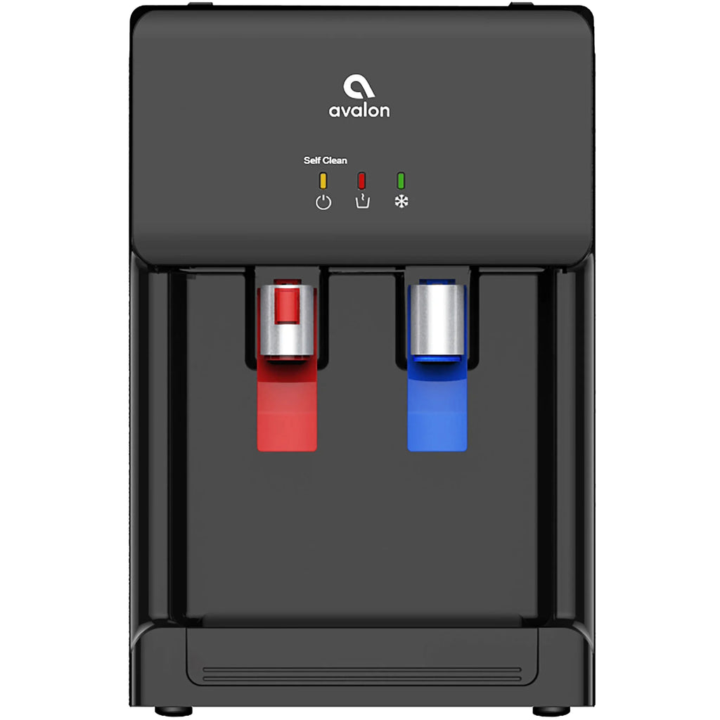 Black Countertop Bottleless Water Dispenser Hot Cold I4298
