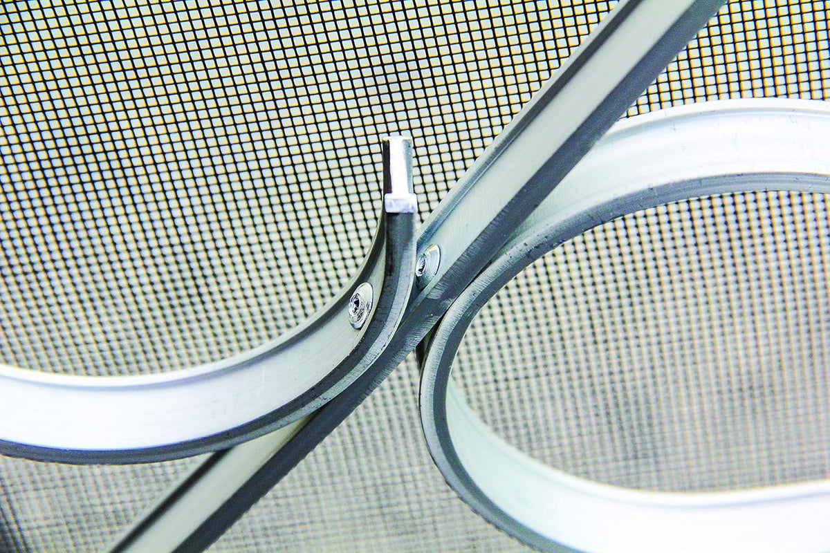 Aluminum Screen Door Grille Pack of 2 Q9209