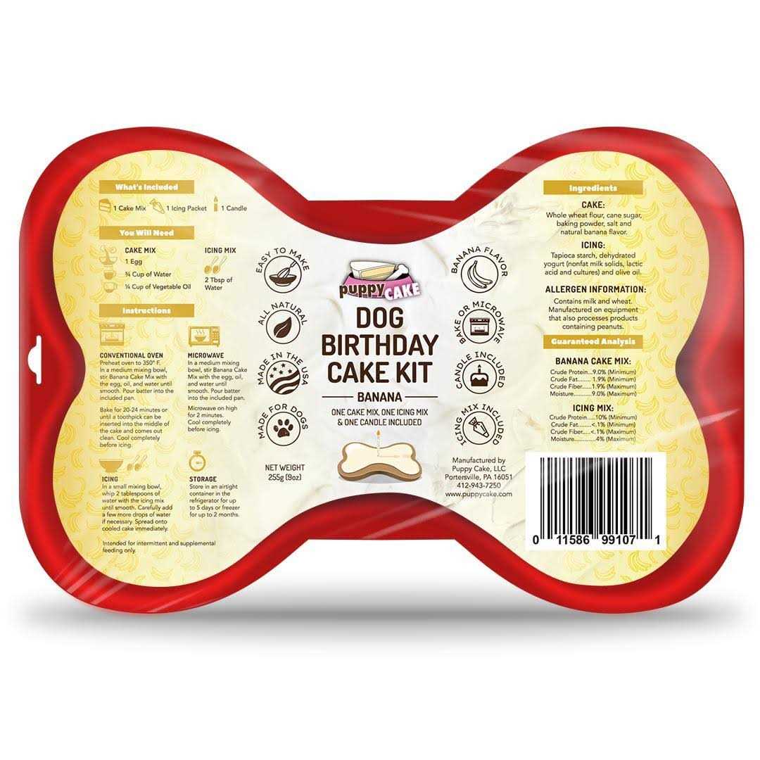 Dog Birthday Cake Kit Z1490