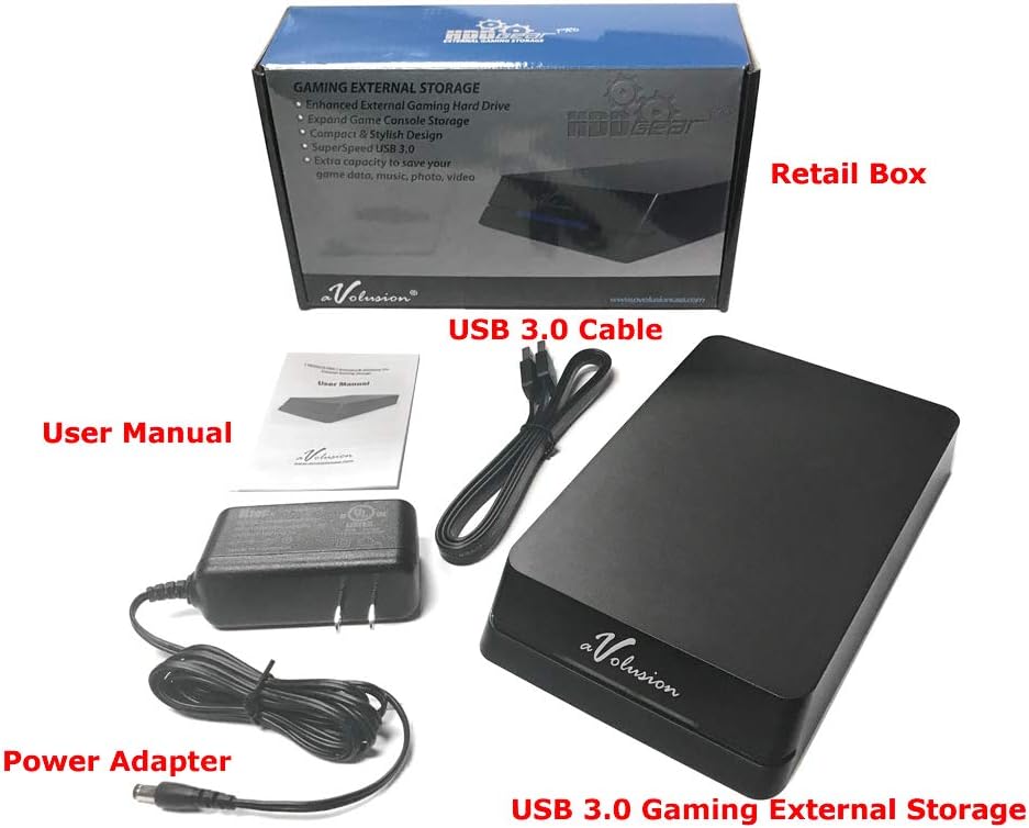 1TB 7200RPM 64MB Cache USB 3.0 External Hard Drive Pack of 2 C69754