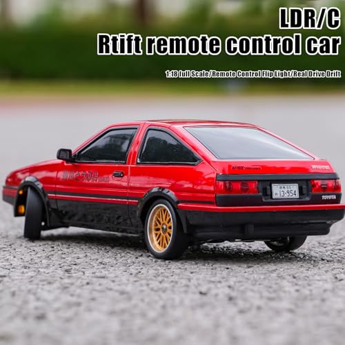 1/18 RC Drift Car 2.4GHz RWD with Gyroscope Blue L70881