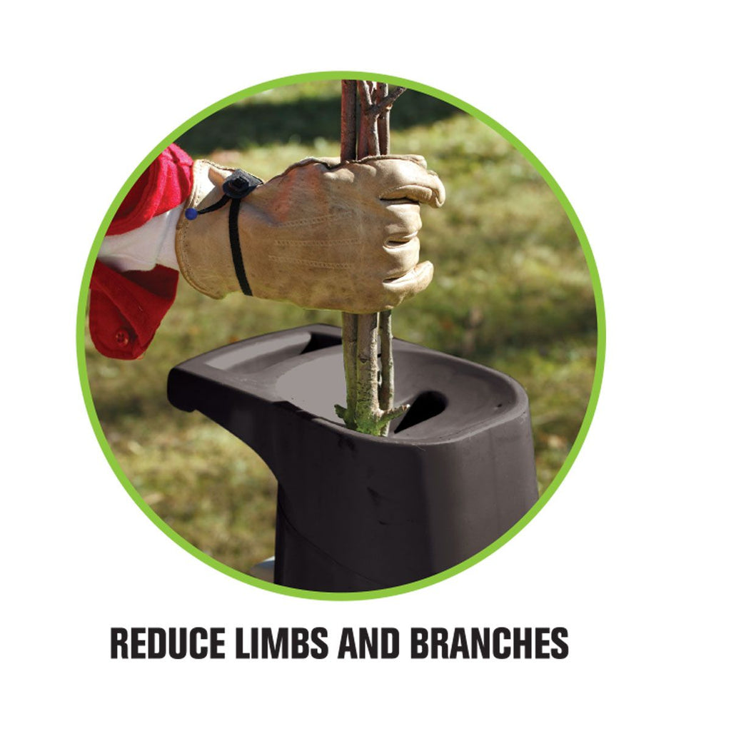14 Amp Corded Electric Chipper Shredder J82245