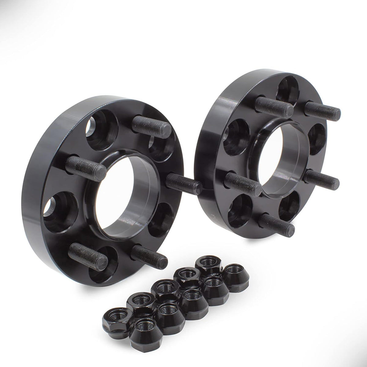 Wheel Adapters 5x4.50 to 5x4.50 Hub Centric 70.50mm Billet Aluminum 1" Thick Set of 2 Z650540