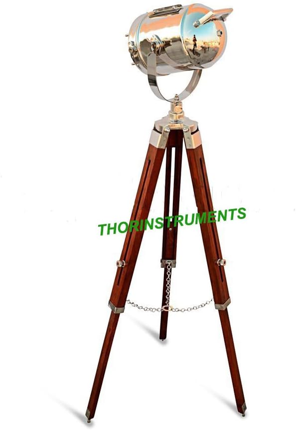 Nautical Spotlight Tripod Floor Lamp F175123