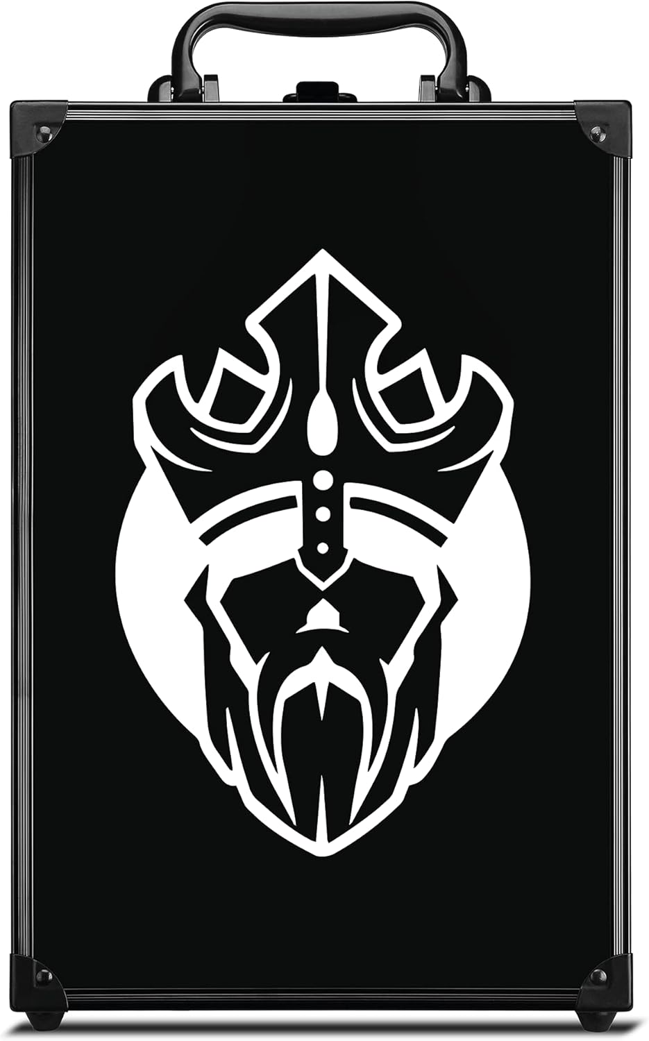 Black Metal Card Case with 8 Dividers Z833194