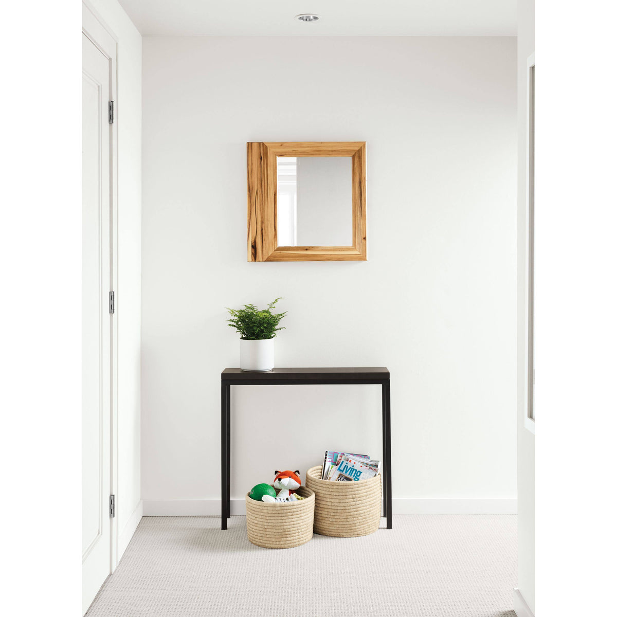 White Oak Parsons Console Table I1106